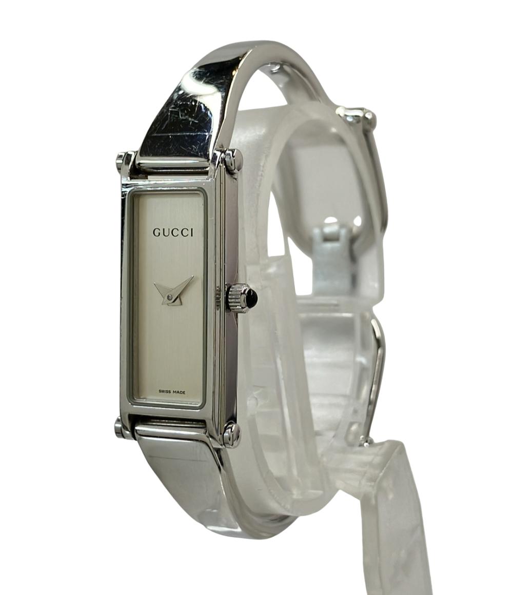 GUCCI 腕時計 クオーツ シルバー 1500L レディース グッチ