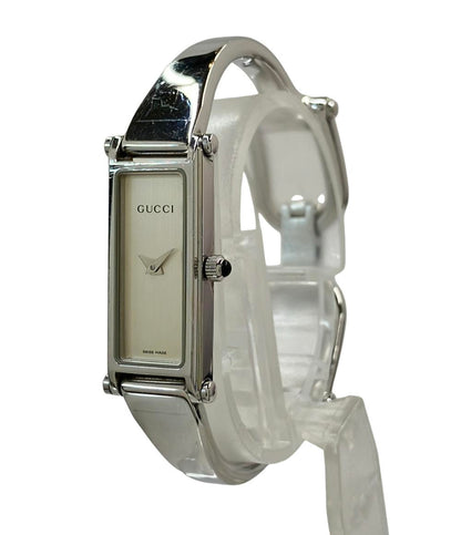 GUCCI 腕時計 クオーツ シルバー 1500L レディース グッチ