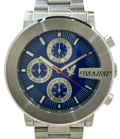 ライルアンドスコット 腕時計 クオーツ ブルー メンズ LYLE&SCOTT