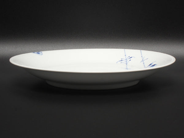 美品 Royal Copenhagen プレート 大皿 26cm ブルーパルメッテ ロイヤルコペンハーゲン