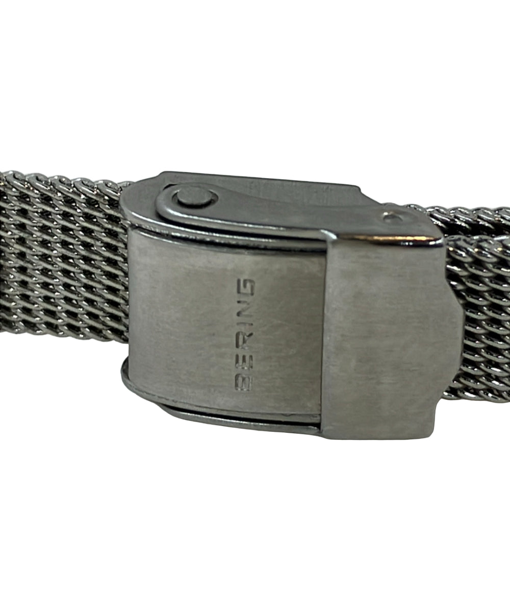 BERING 腕時計 Changes Leather&Mesh クオーツ ブラック 11119-509 レディース ベーリング