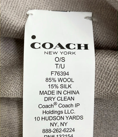 美品 COACH ストール F76394 レディース コーチ