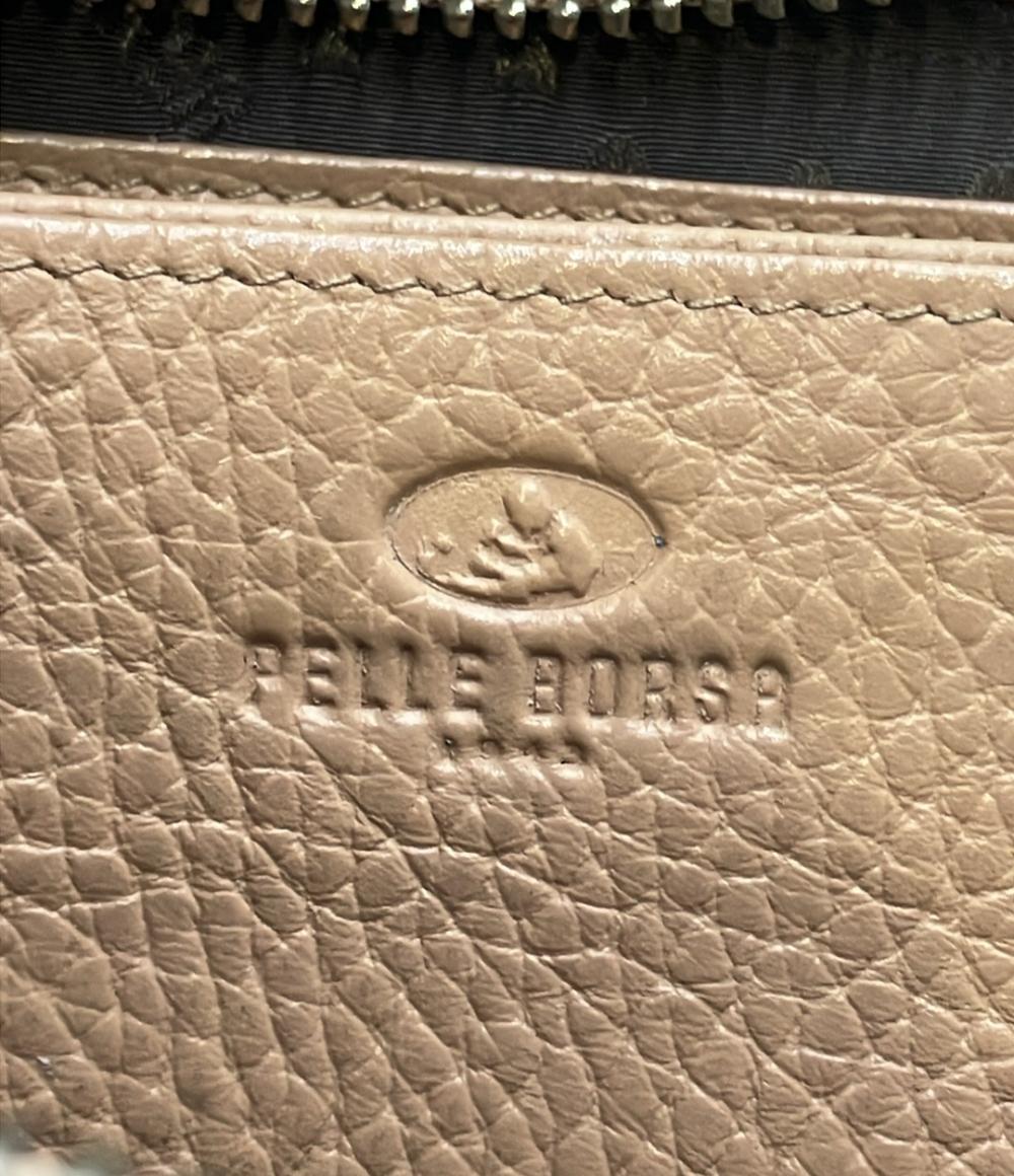 PELLE BORSA L字ファスナー長財布 レディース ペレボルサ