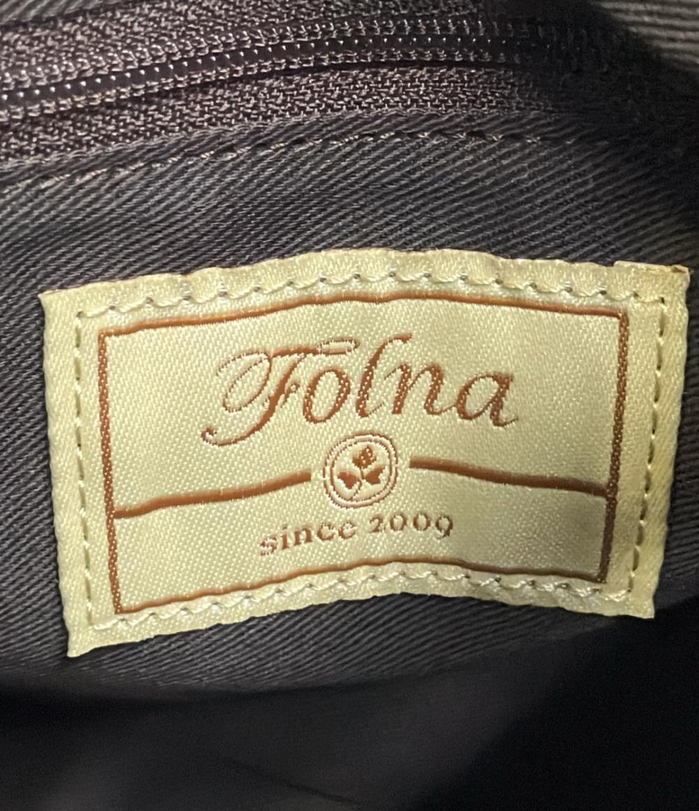 Folna 2WAY ハンドバッグ ショルダーバッグ 斜め掛け レディース フォルナ