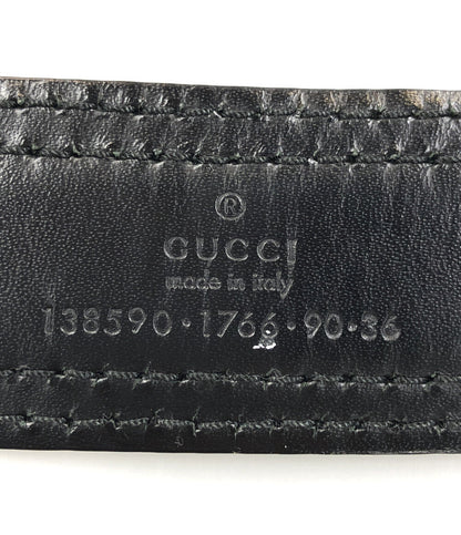 グッチ  Gバックルベルト     138590 1766 90 36 メンズ  (複数サイズ) GUCCI