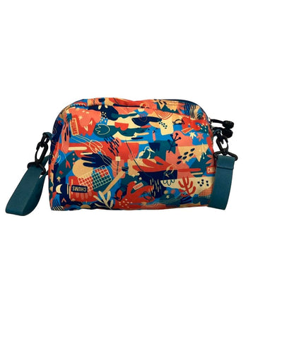 CHUMS ショルダーバッグ 斜めがけ ロゴ リサイクル ショルダーポーチ メンズ レディース チャムス