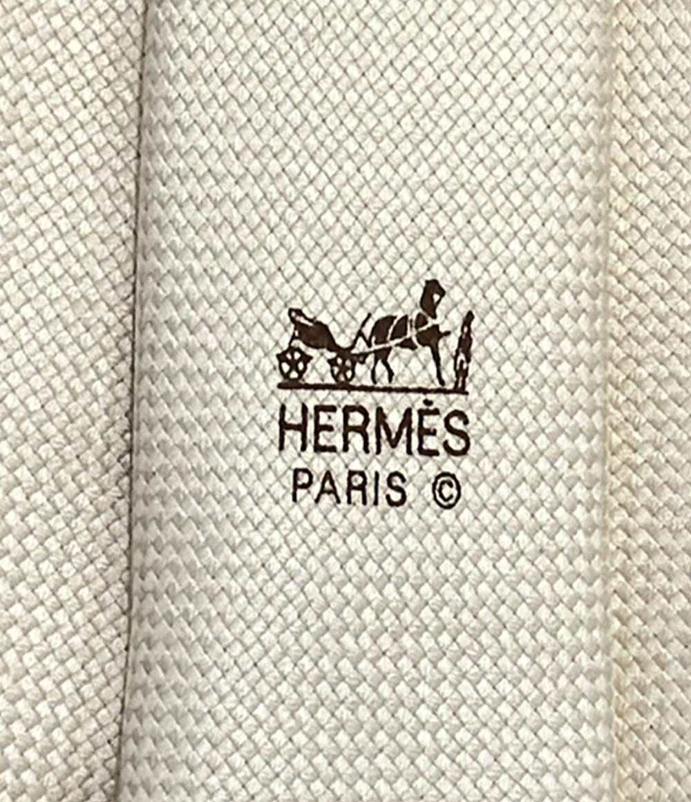 美品 エルメス ネクタイ シルク 100% 233623 SA メンズ HERMES