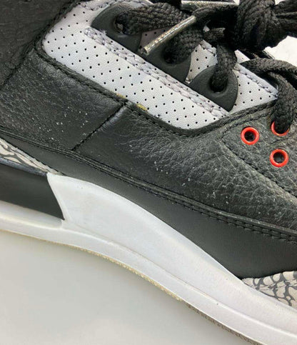 NIKE ミドルカットスニーカー AIR JORDAN 3 RETRO OG 854262-001 メンズ SIZE 28.5 (XL) ナイキ