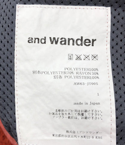 アンドワンダー  フリースジャケット      メンズ SIZE 1 (S) and wander