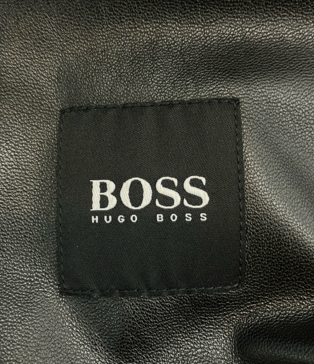 HUGO BOSS レザージャケット ラム 6001940 メンズ SIZE 50 (XL) ヒューゴボス