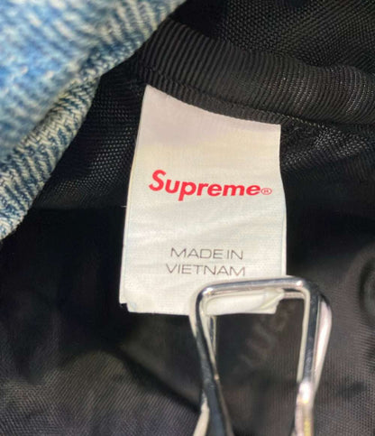 Supreme ショルダーバッグ 斜め掛け Denim Shoulder Bag Washed Indigo メンズ シュプリーム