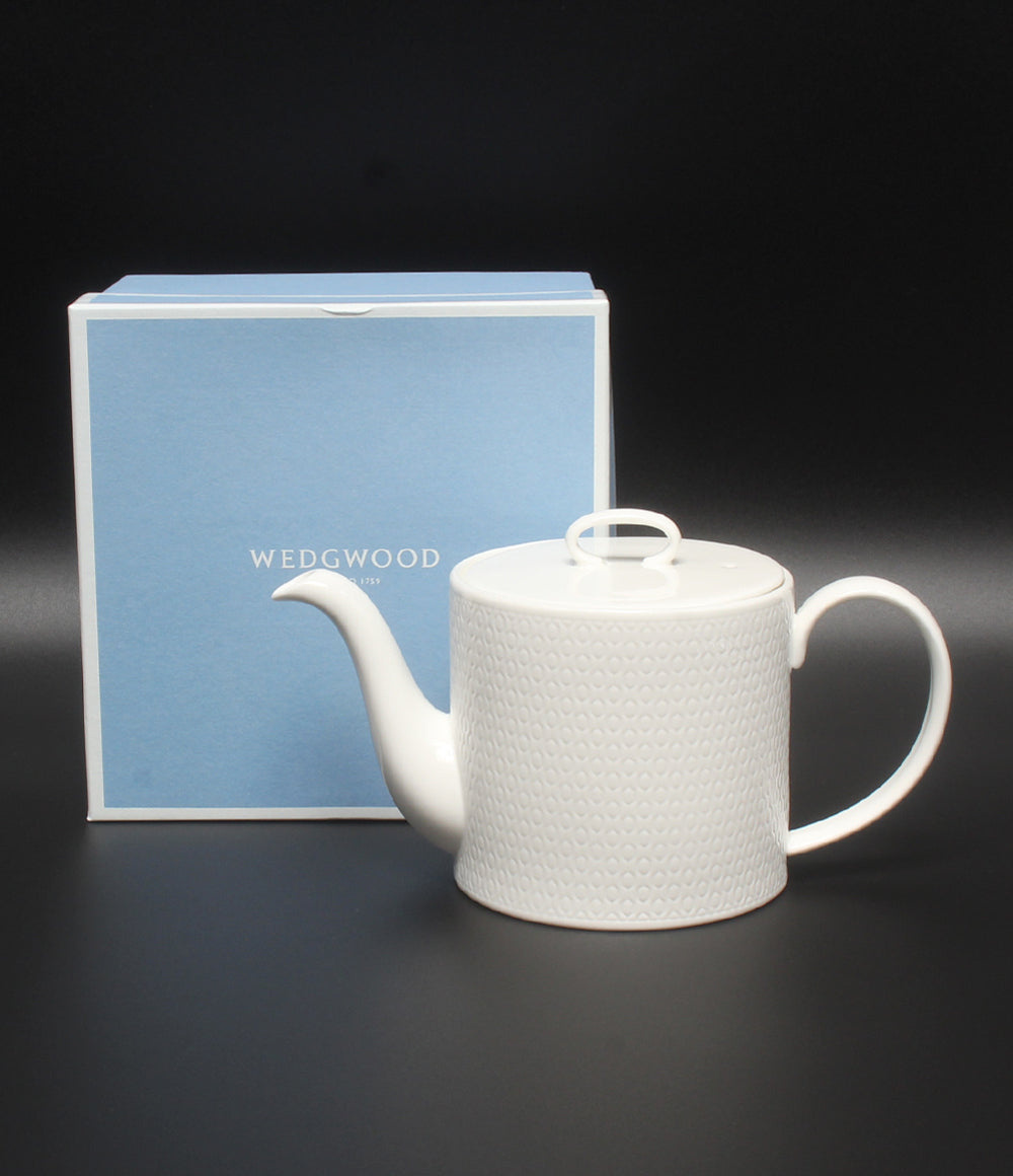 美品 WEDGWOOD ティーポット ジオ GIO ウェッジウッド