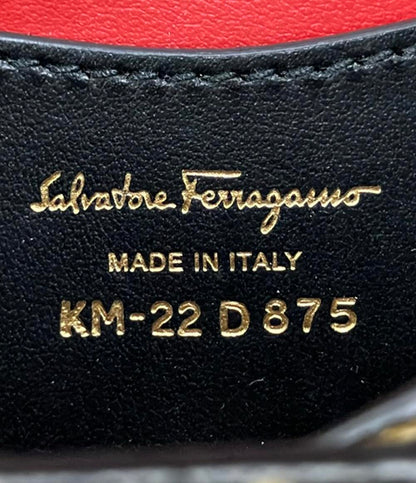 Salvatore Ferragamo カードケース 名刺入れ ガンチーニ KM-22 D875 レディース サルヴァトーレフェラガモ