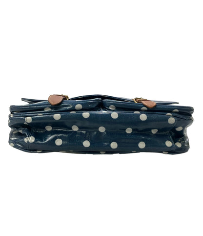 美品 Cath Kidston ショルダーバッグ 斜めがけ メッセンジャーバッグ ドット柄 レディース キャスキッドソン