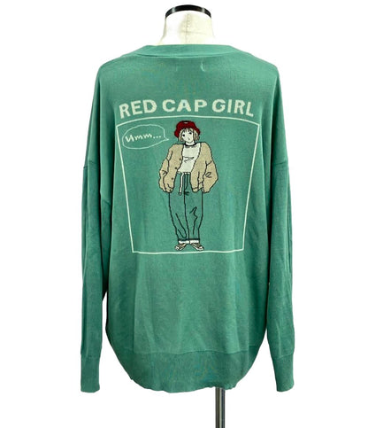 美品 レッドキャプガール 長袖カーディガン メンズ SIZE L (L) Red Cap Girl