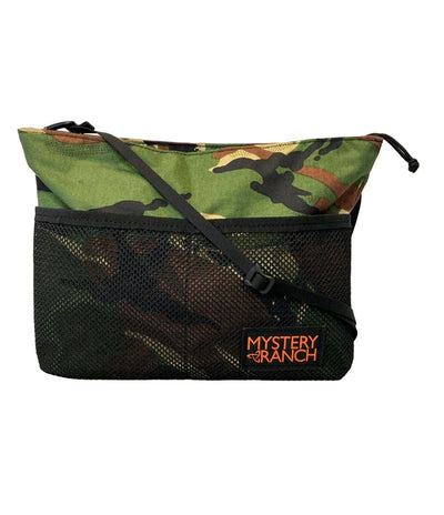 美品 ミステリーランチ ショルダーバッグ 斜め掛け 迷彩柄 カモフラ柄 メンズ MYSTERY RANCH