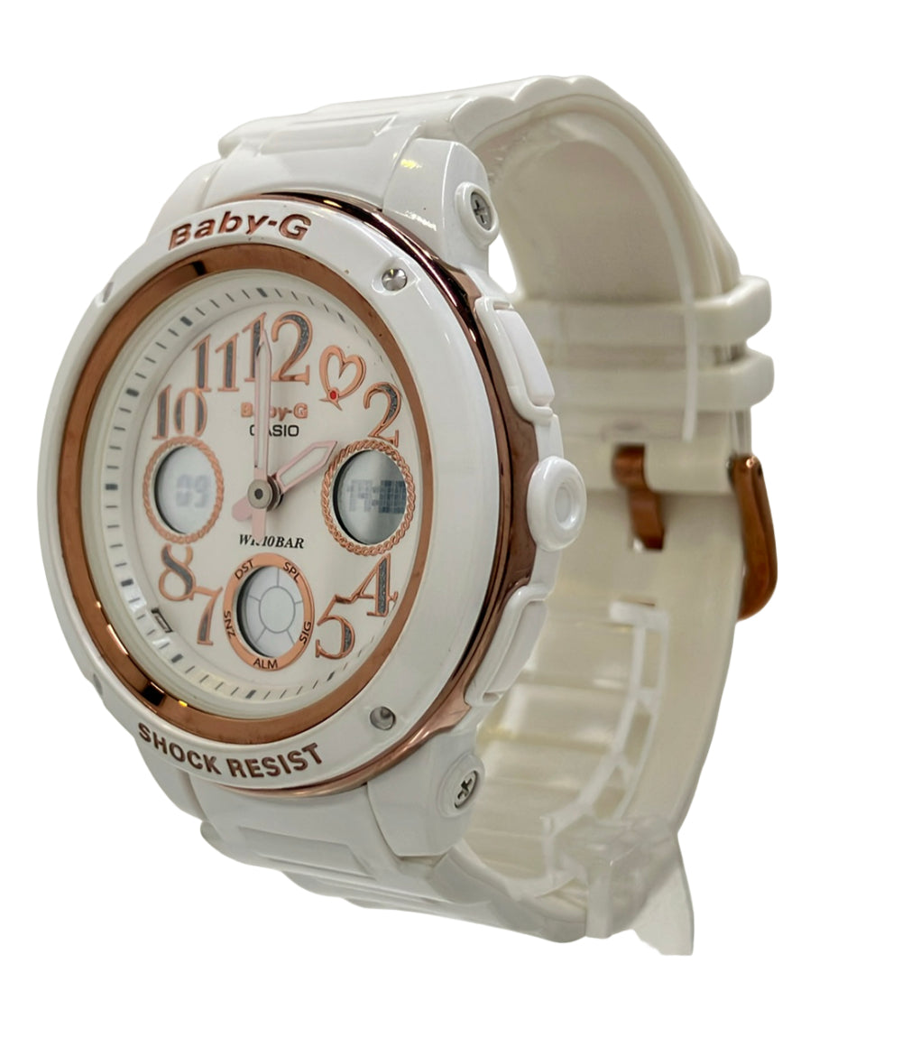 CASIO 腕時計 Baby-G クオーツ ホワイト BGA-150LA レディース カシオ