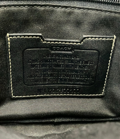 美品 COACH セカンドバッグ クラッチバッグ シグネチャー F77277 メンズ コーチ