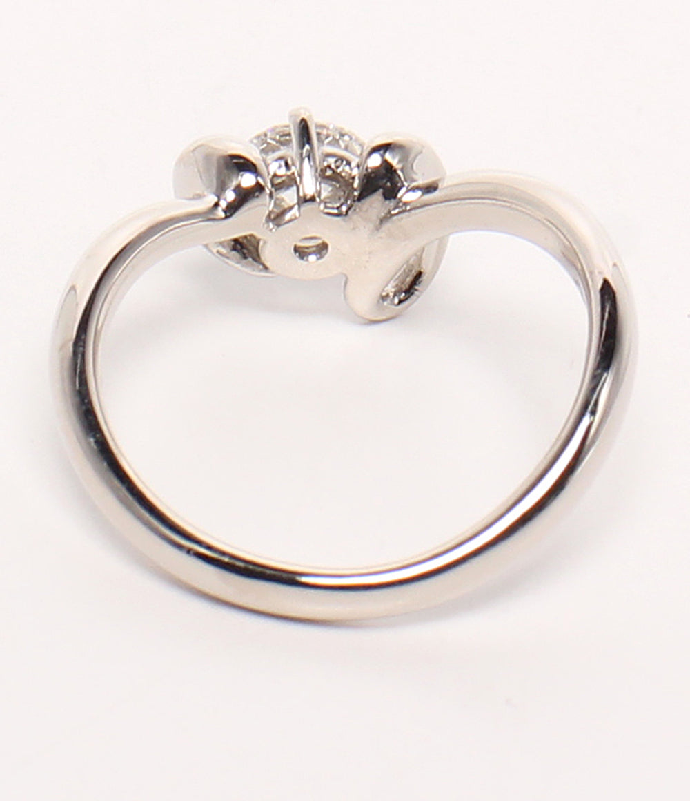 美品 リング 指輪 Pt900 ダイヤ 0.426ct レディース SIZE 10号
