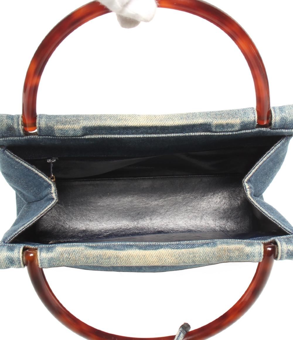 シャネル ハンドバッグ デニム レディース CHANEL