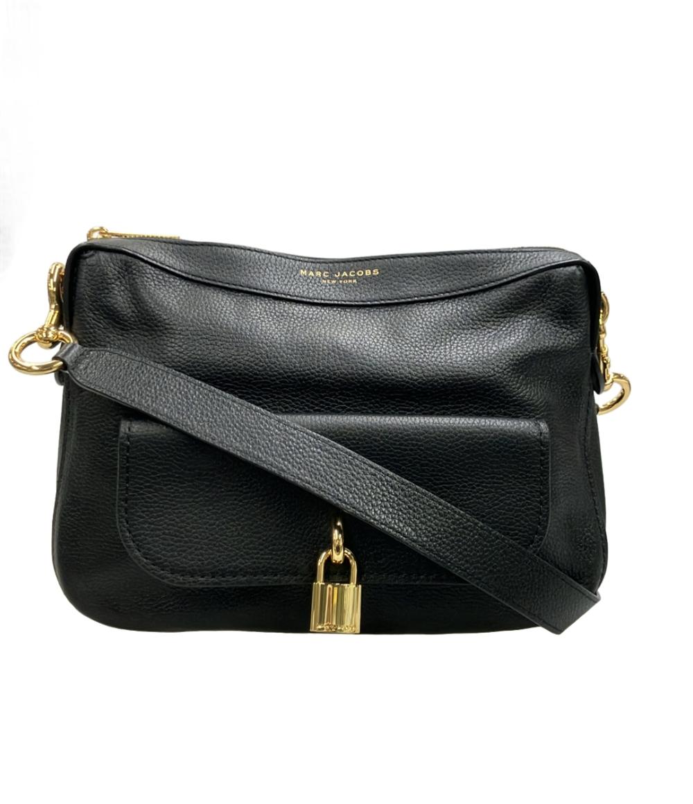 美品 MARC JACOBS ショルダーバッグ メッセンジャーバッグ 斜め掛け レザー レディース マークジェイコブス
