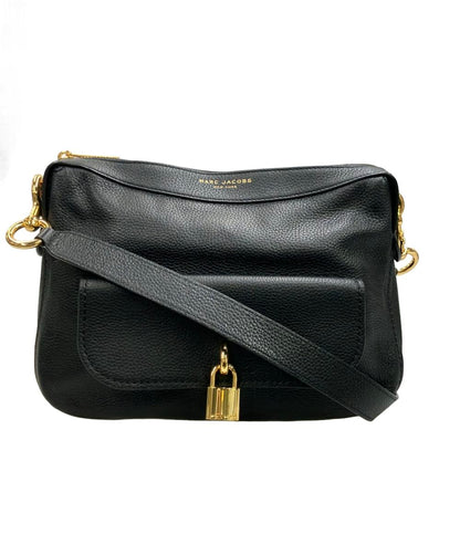 美品 MARC JACOBS ショルダーバッグ メッセンジャーバッグ 斜め掛け レザー レディース マークジェイコブス