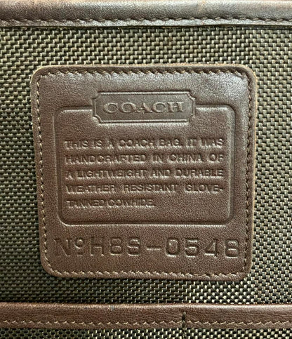 COACH ブリーフケース ビジネスバッグ レザー オールドコーチ 0548 メンズ コーチ