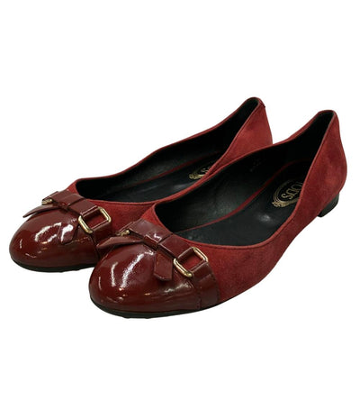 TOD’S ラウンドトゥフラットパンプス レディース SIZE 36 (M) トッズ