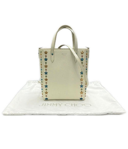 美品 Jimmy Choo 2WAY ハンドバッグ ショルダーバッグ 斜め掛け ペガシ レディース ジミーチュウ