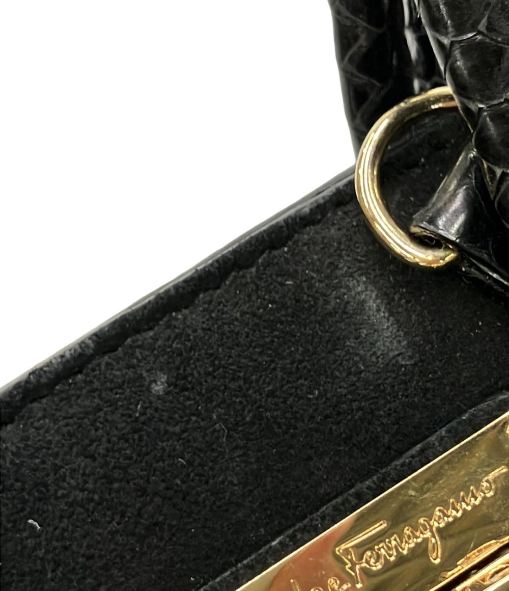 サルヴァトーレフェラガモ 2WAY ハンドバッグ ショルダーバッグ 斜め掛け ガンチーニ レディース Salvatore Ferragamo