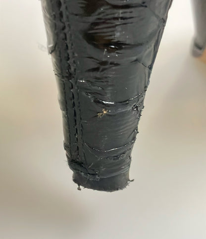 GIVENCHY ロングブーツ パイソン型押し レディース SIZE 40 (XL) ジバンシィ