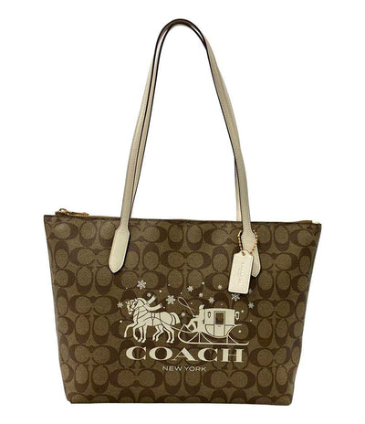 COACH トートバッグ ウィンターロゴ シグネチャー CN626 レディース コーチ