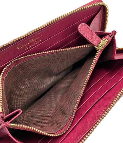 サルヴァトーレフェラガモ L字ファスナー長財布 ヴァラ レディース Salvatore Ferragamo