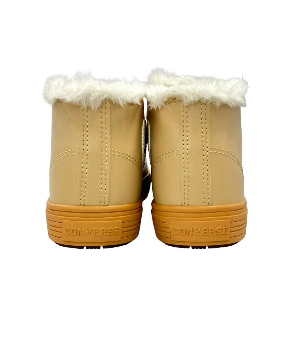 美品 CONVERSE ハイカットスニーカー ボア レディース SIZE 24.0 (L) コンバース
