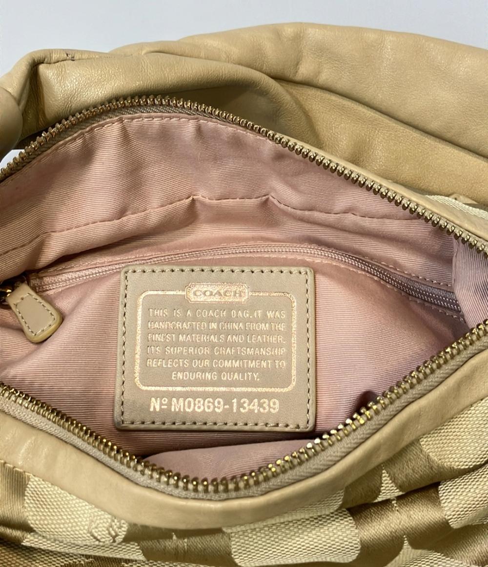 COACH ショルダーバッグ 肩掛け オプアート パーカー シグネチャー 13439 レディース コーチ