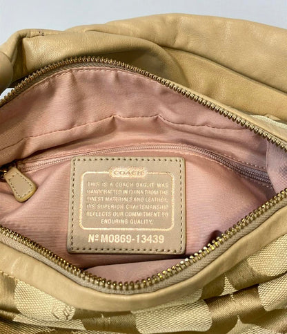 COACH ショルダーバッグ 肩掛け オプアート パーカー シグネチャー 13439 レディース コーチ