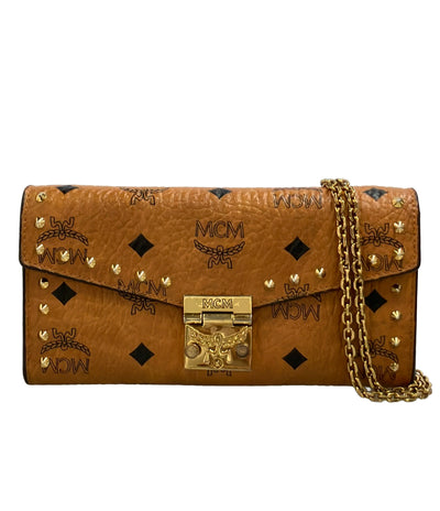 MCM 長財布 チェーンウォレット レディース エムシーエム