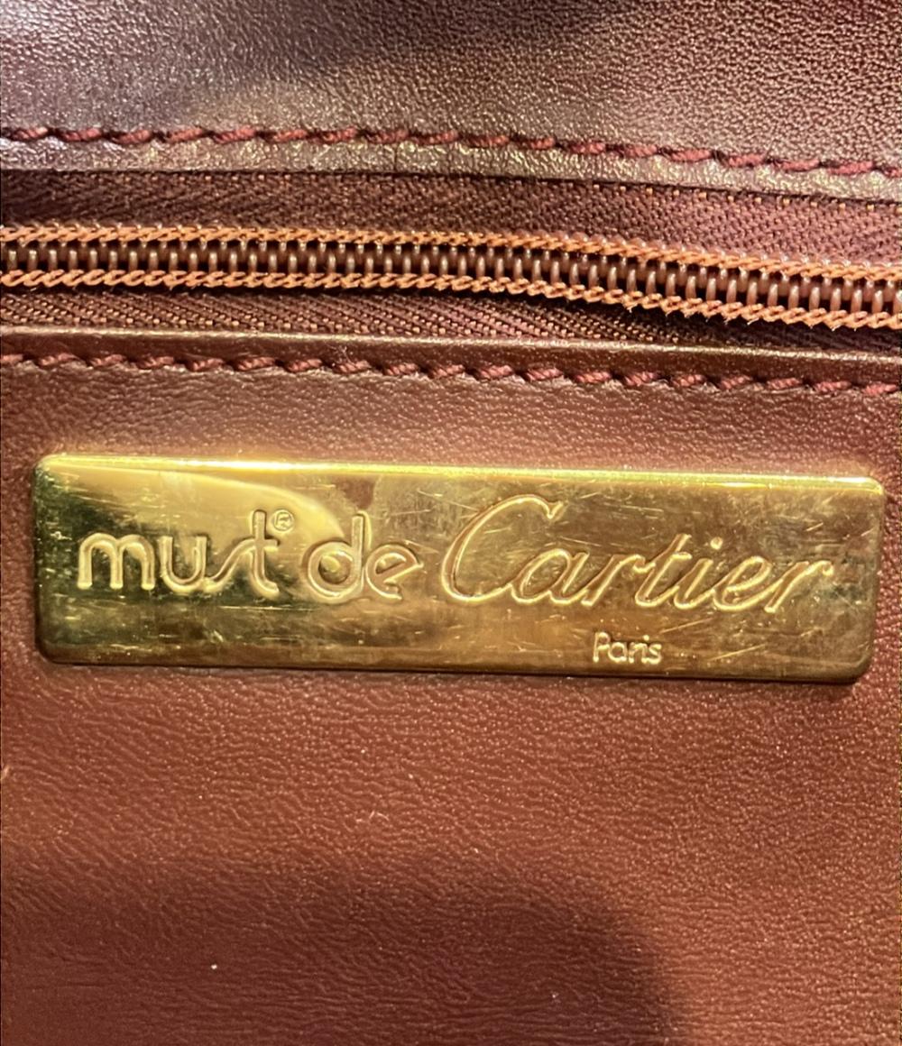 Cartier ショルダーバッグ 斜め掛け マストライン レディース カルティエ