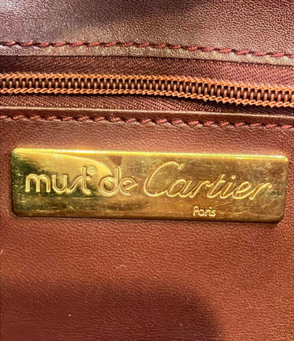 Cartier ショルダーバッグ 斜め掛け マストライン レディース カルティエ