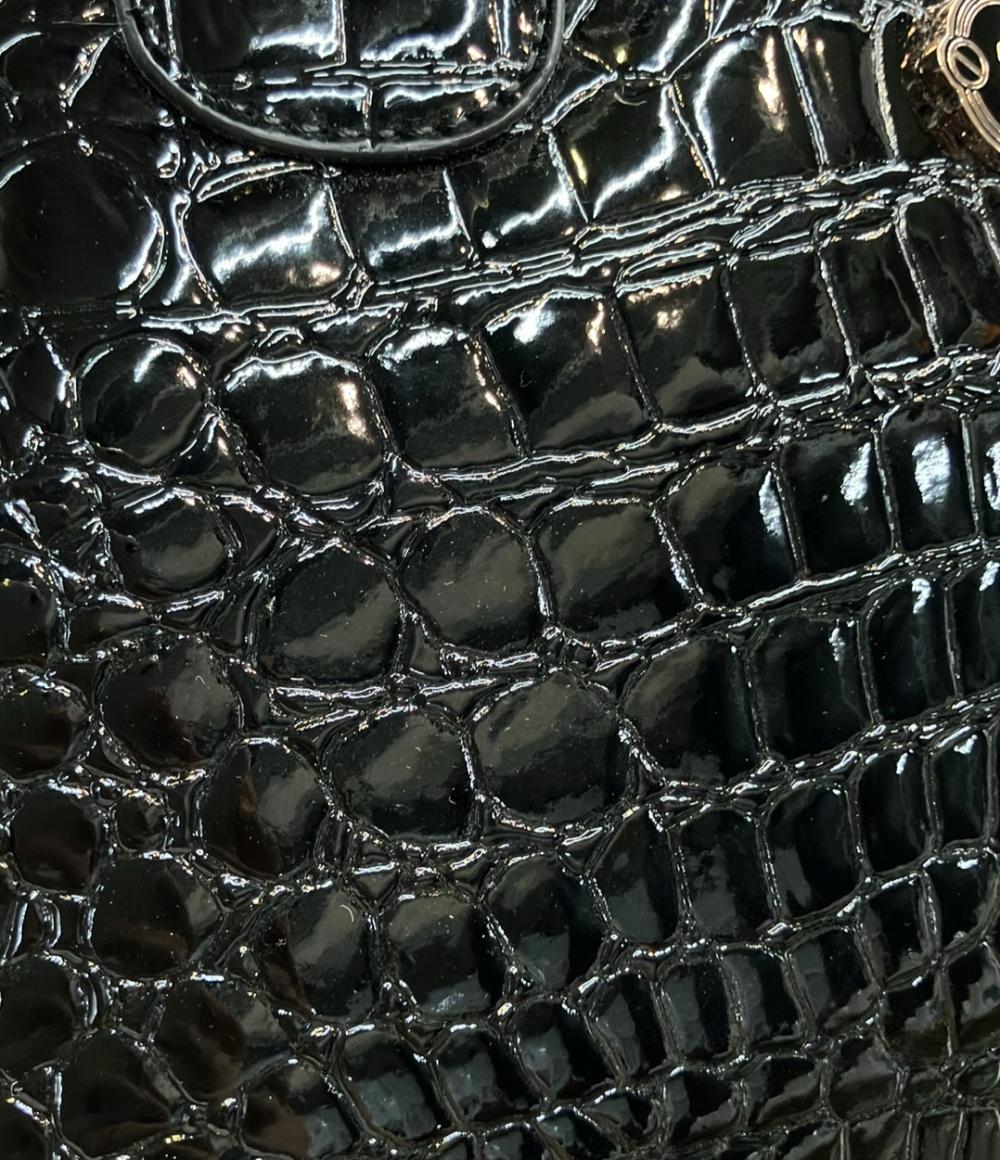 フォリフォリ ハンドバッグ クロコ型押し レディース Folli Follie