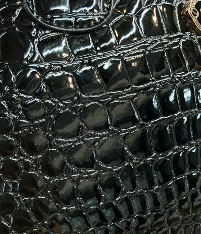 フォリフォリ ハンドバッグ クロコ型押し レディース Folli Follie