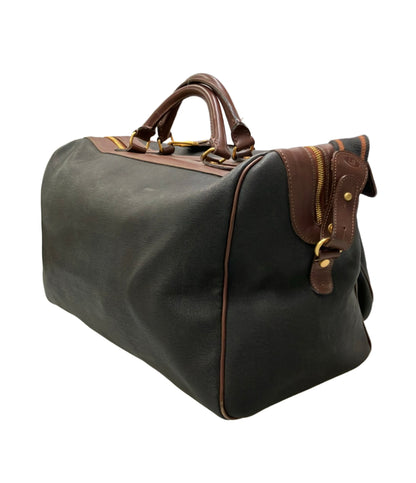 Dunhill ボストンバッグ ショルダーバッグ 2WAY 斜め掛け PVC レザー メンズ ダンヒル