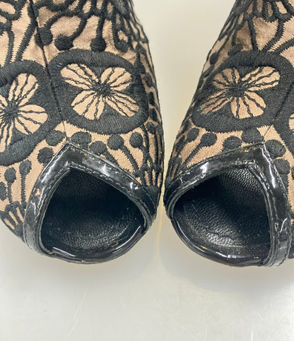 LOUIS VUITTON ブーティ オープントゥ レディース SIZE 36 1/2 (23.5cm) ルイ・ヴィトン