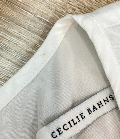 CECILIE BAHNSEN ノースリーブブラウス Aライン カットソー 1577-343-4689 レディース SIZE UK6 (XS) セシリーバンセン