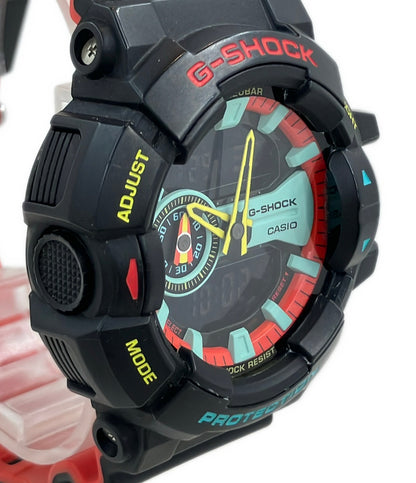 美品 CASIO 腕時計 ブリージーラスタカラー G-SHOCK クオーツ GA-400CM メンズ カシオ