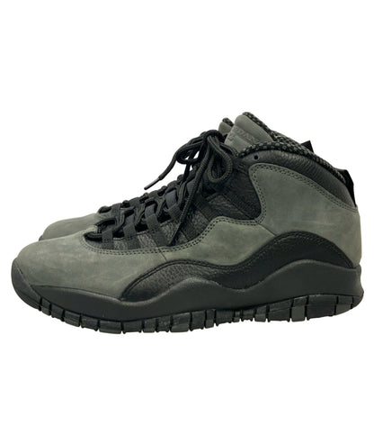 美品 NIKE ミドルカットスニーカー エアジョーダン10レトロ 310805-002 メンズ SIZE 27.0 ナイキ