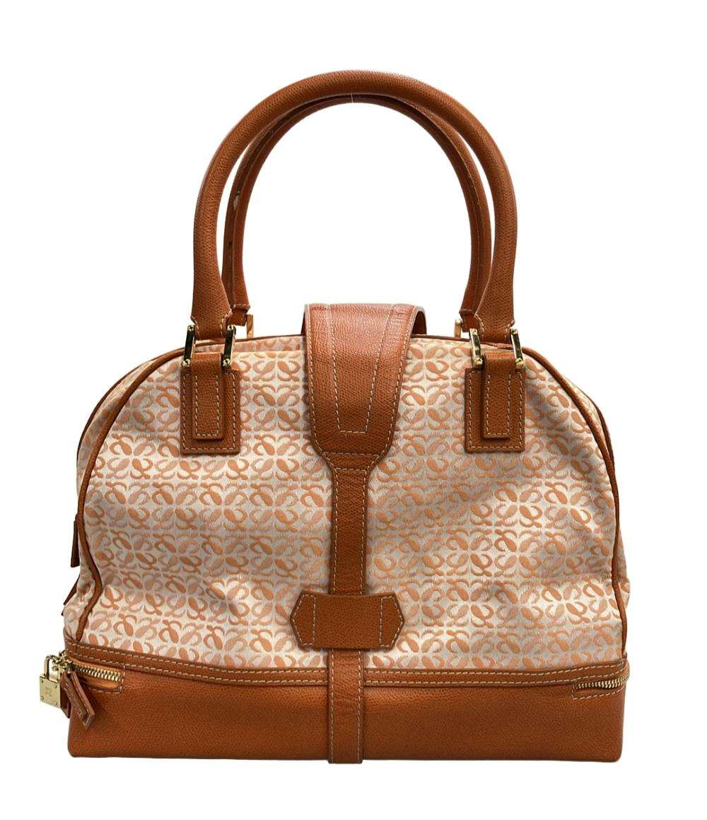 ✨美品✨ ロエベ ハンドバッグ トラベラー ボーリングバッグ レザー ブラック LOEWE ハンドバッグ トラベラーミニボーリングバッグ レディース