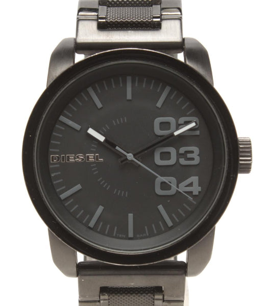 DIESEL ON デジタル腕時計 ブラック　美品 ディーゼル 腕時計 クオーツ ブラック DZ1371 メンズ DIESEL – Rehello