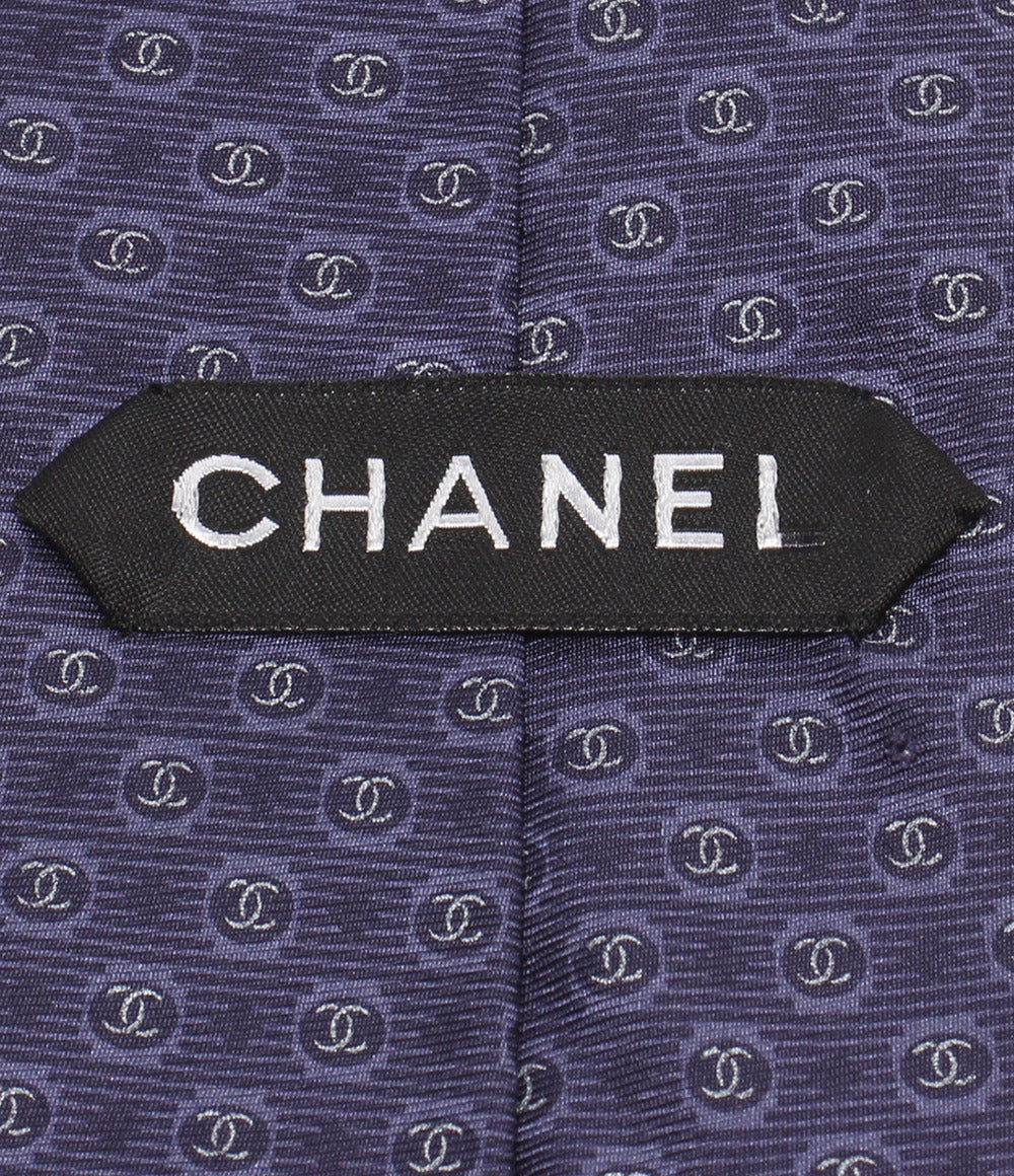 CHANEL ネクタイ シルク100％ ココマーク メンズ シャネル
