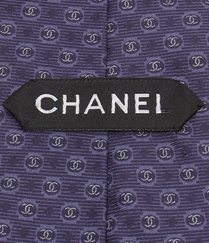 CHANEL ネクタイ シルク100％ ココマーク メンズ シャネル